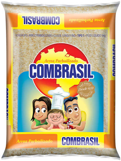 Arroz Parboilizado - 5kg - White Rice (452x600), Png Download