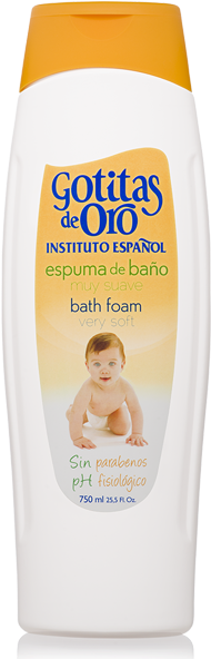 Jabón Liquido Gotitas De Oro 750ml - Instituto Espanol Gotitas De Oro For Head Lice Prevention (600x600), Png Download