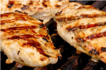 Grilled Chicken Breast - Jj Chicken (500x400), Png Download