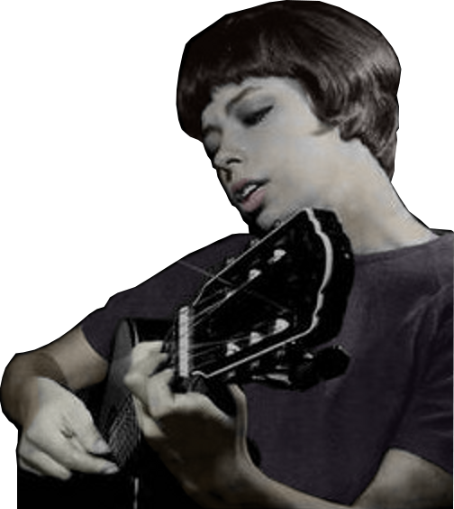 Nara Leão Violao Colorize - Nara Leao (504x564), Png Download