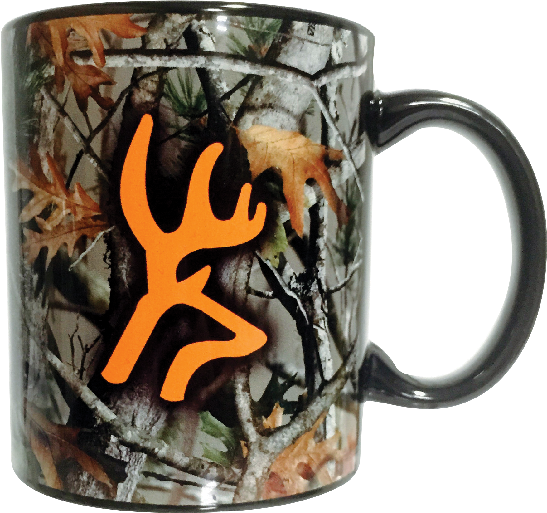 Black \"c\" Handle Mug Full Color Print - 11 Oz. Black C Handle Mug (1875x1745), Png Download