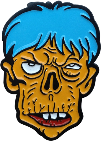 Zombie Ball Marker & Hat Clip - Illustration (500x500), Png Download