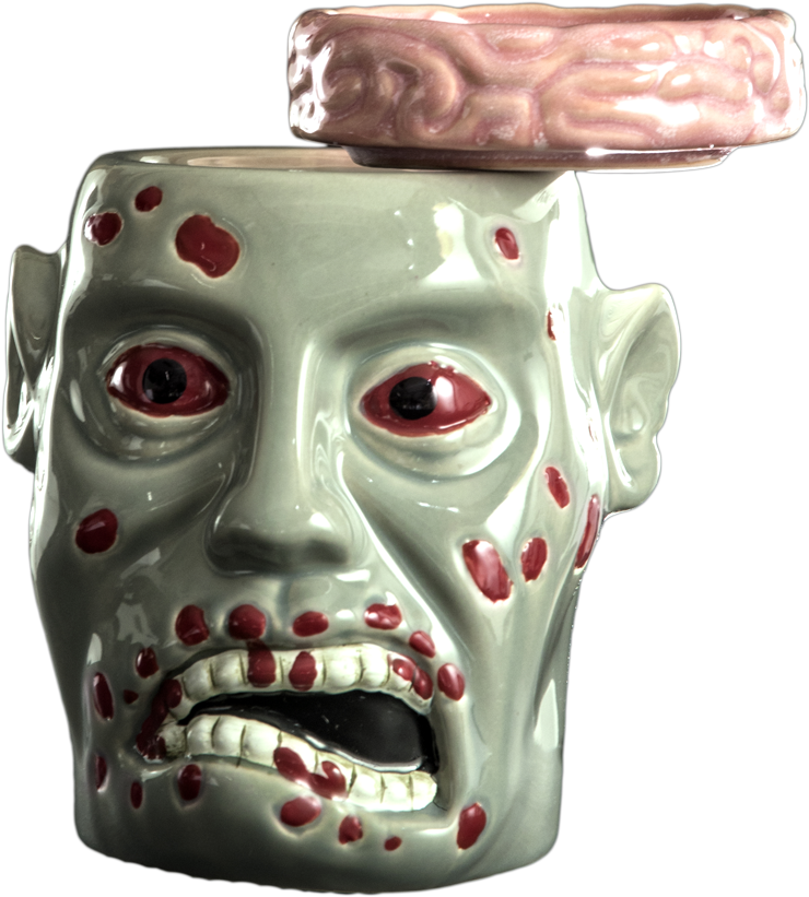 Zombie Apocalypse Horror Style Wax Warmer (1000x1253), Png Download