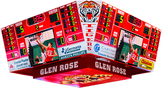 Basketball Scoreboards - West Tigers (525x310), Png Download