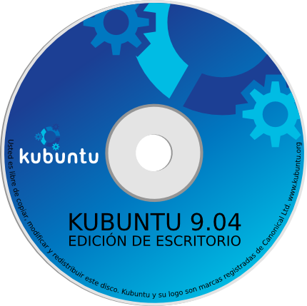 Etiquetacd Kubuntuneuf - Ubuntu (430x429), Png Download