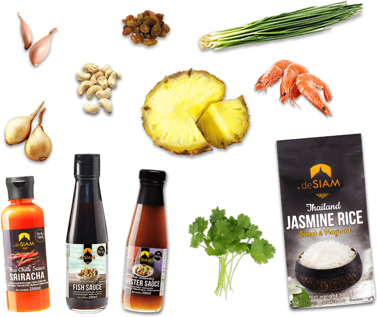 Ингредиенты - Fried Rice (825x700), Png Download