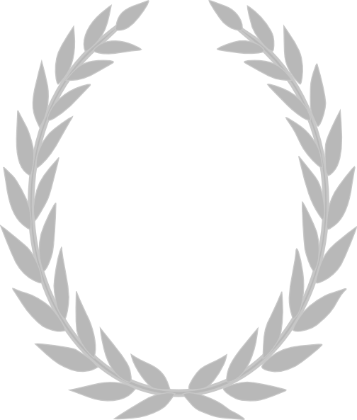 Laurel Wreath (504x593), Png Download