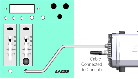 Attach The Li‑610 Air To The Irga Air Inlet - Span (560x322), Png Download