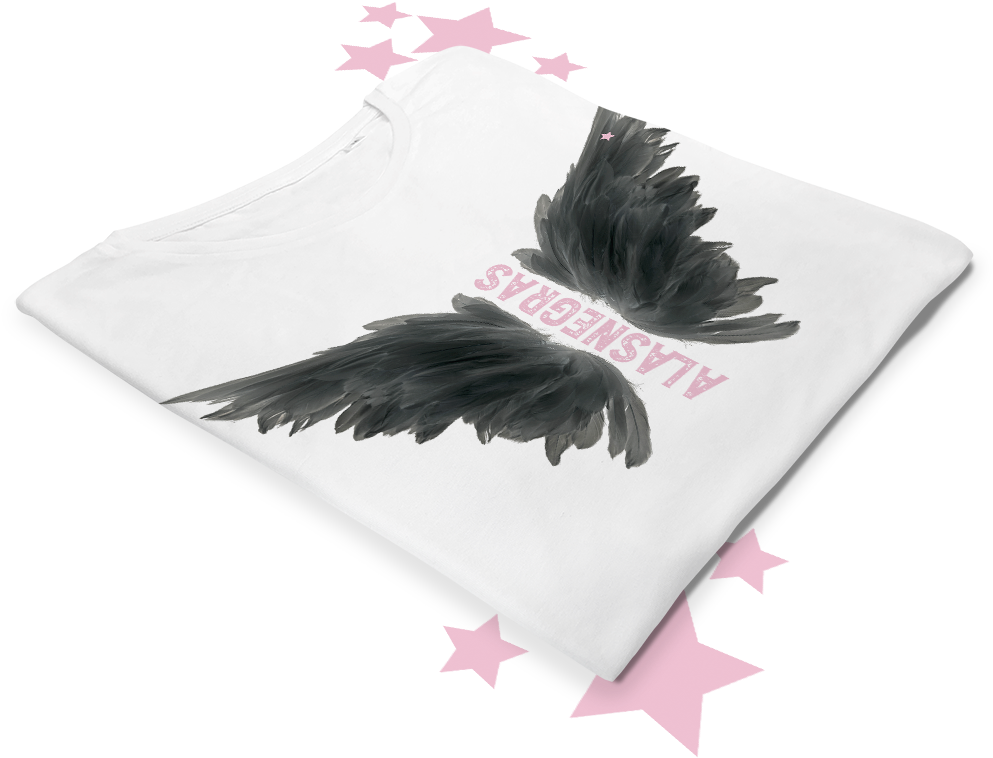 Alas Negras - Construction Paper (1000x1000), Png Download