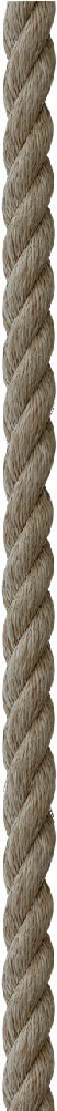 Rope Png - Straight Rope Transparent Background (400x1002), Png Download