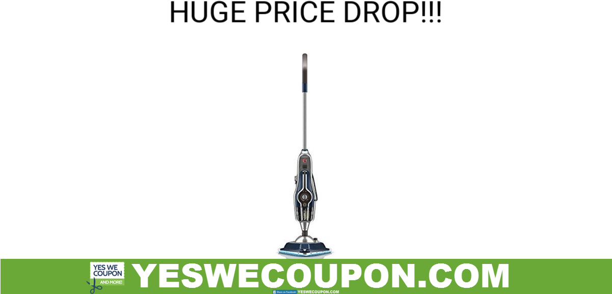 2 In 1 Hoover Floormate Steamscrub With Pads/solution - Hoover Floormate Steamscrub Wh20445 2-in-1 Stick Steam (1200x630), Png Download
