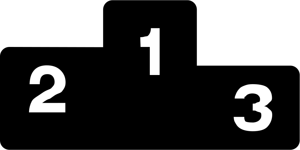 Winner Podium - - Portable Network Graphics (981x492), Png Download