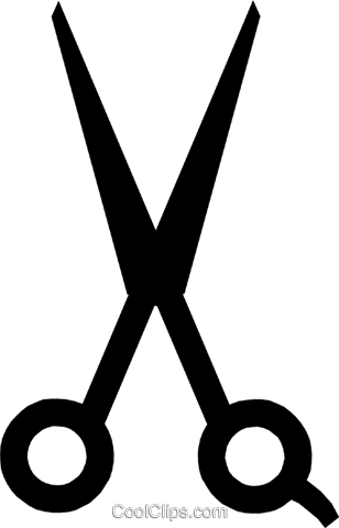 Tesoura Livre De Direitos Vetores Clip Art Ilustração - Tesoura Vetor Png (308x480), Png Download