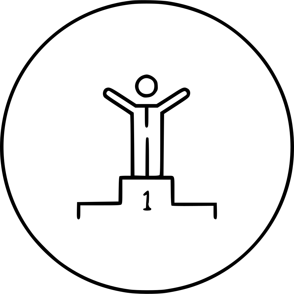 Man First Podium Leader Winner Comments - Moore & Symons, Inc. (980x980), Png Download