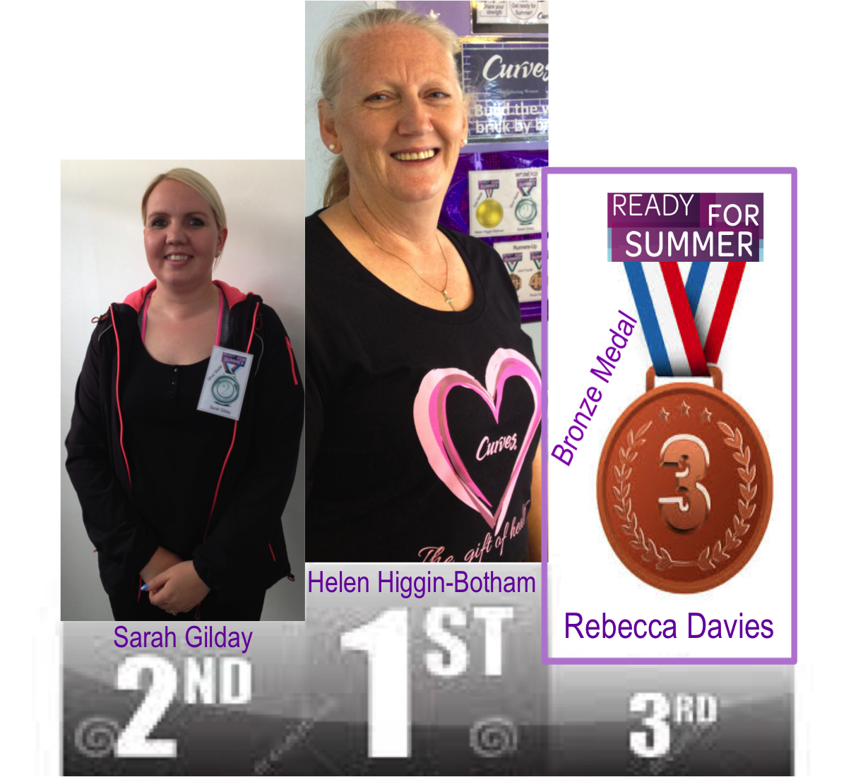 Podium - Gold Silver Bronze Medal (1205x1101), Png Download