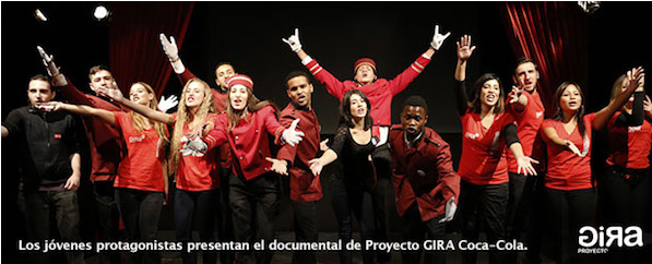 Gran Estreno Del Documental De Gira Jóvenes Coca-cola - Documentary Film (596x334), Png Download