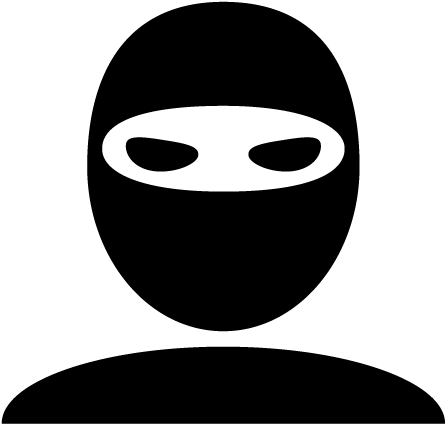 School And Study - Robber Pictogram (640x480), Png Download