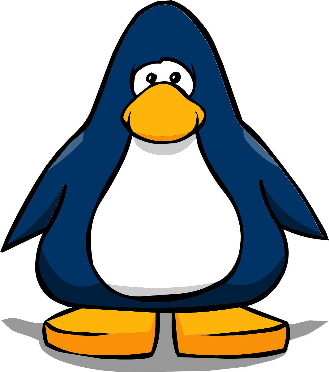 Pengu - Club Penguin Blue Penguin (1200x1200), Png Download