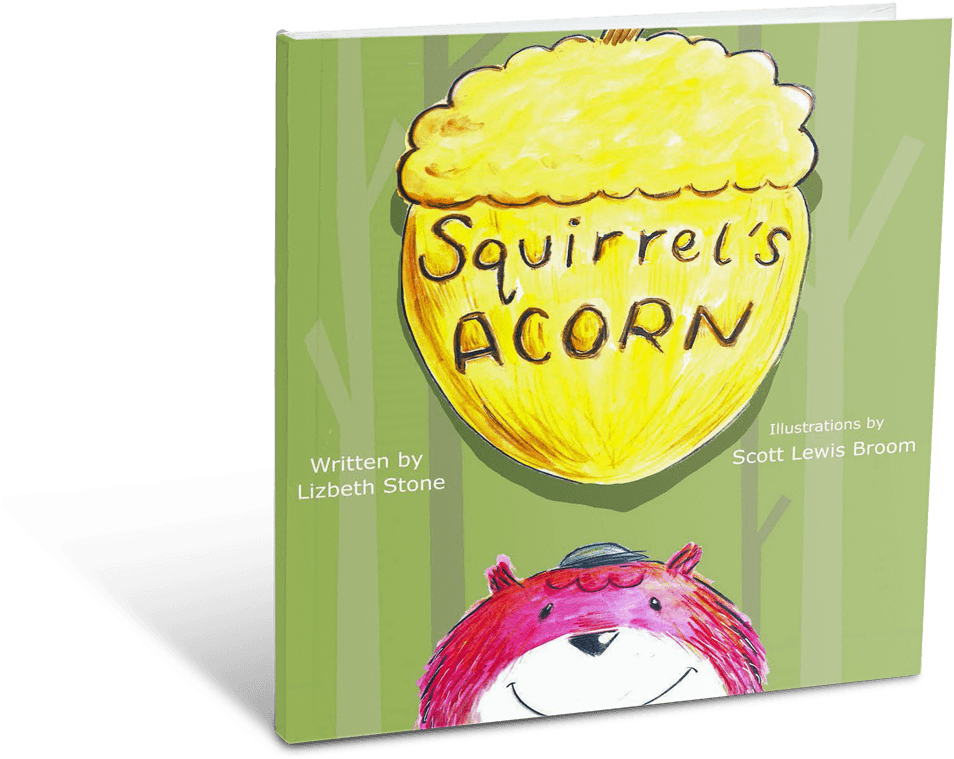 Squirrel's Acorn (1000x825), Png Download