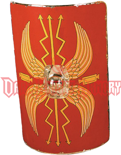 Wooden Roman Shield - Roman Shield (530x530), Png Download