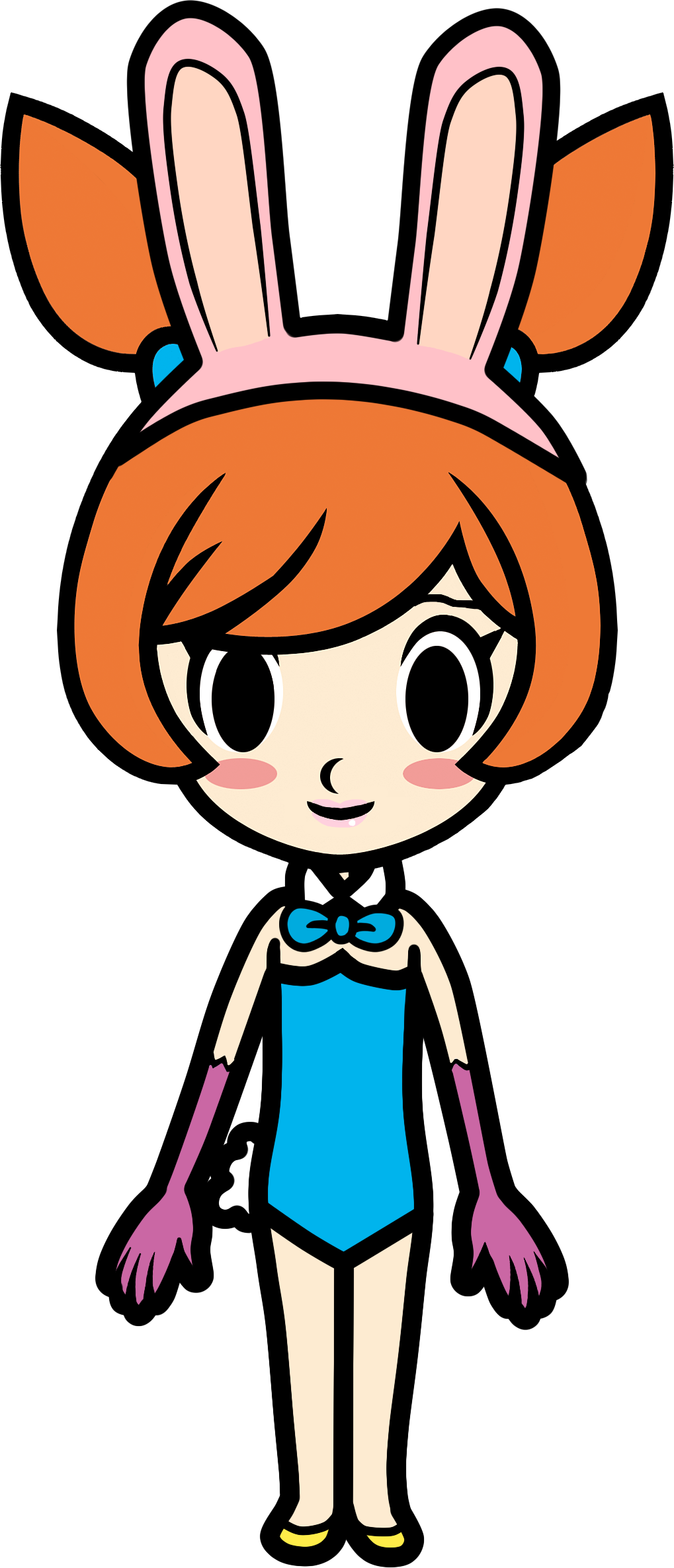 Play Bunny Ana - Playboy Bunny (1019x2372), Png Download