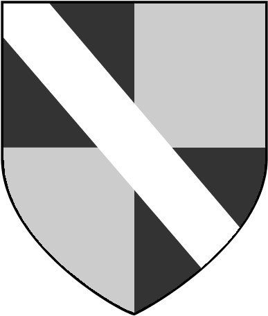 Lincolnshire > Yorkshire - Quartered Shield (400x535), Png Download
