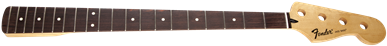 Fender Mexican Jazz Bass Neck, 20 Medium Jumbo Frets, - Fender Accessories 996200921 Jazz Bass Neck Rosewood (386x386), Png Download