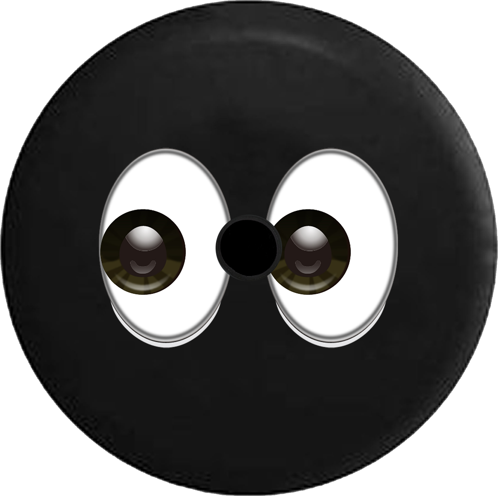 Jeep Wrangler Jl Backup Camera Day Text Emoji Eyes - Woman (1728x1721), Png Download