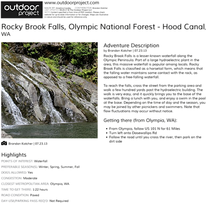 Field Guide Map - Waldo Lake Group Camping Shadow Bay (464x600), Png Download