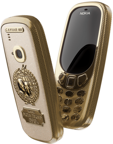 Nokia 3310 Peacemakers - Putin Trump Helsinki Nokia 3310 (430x550), Png Download