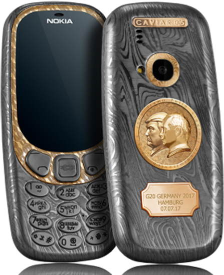 Edition Of The Nokia 3310, Embossed With The Profiles - Nokia 3310 Case Colour (1000x563), Png Download