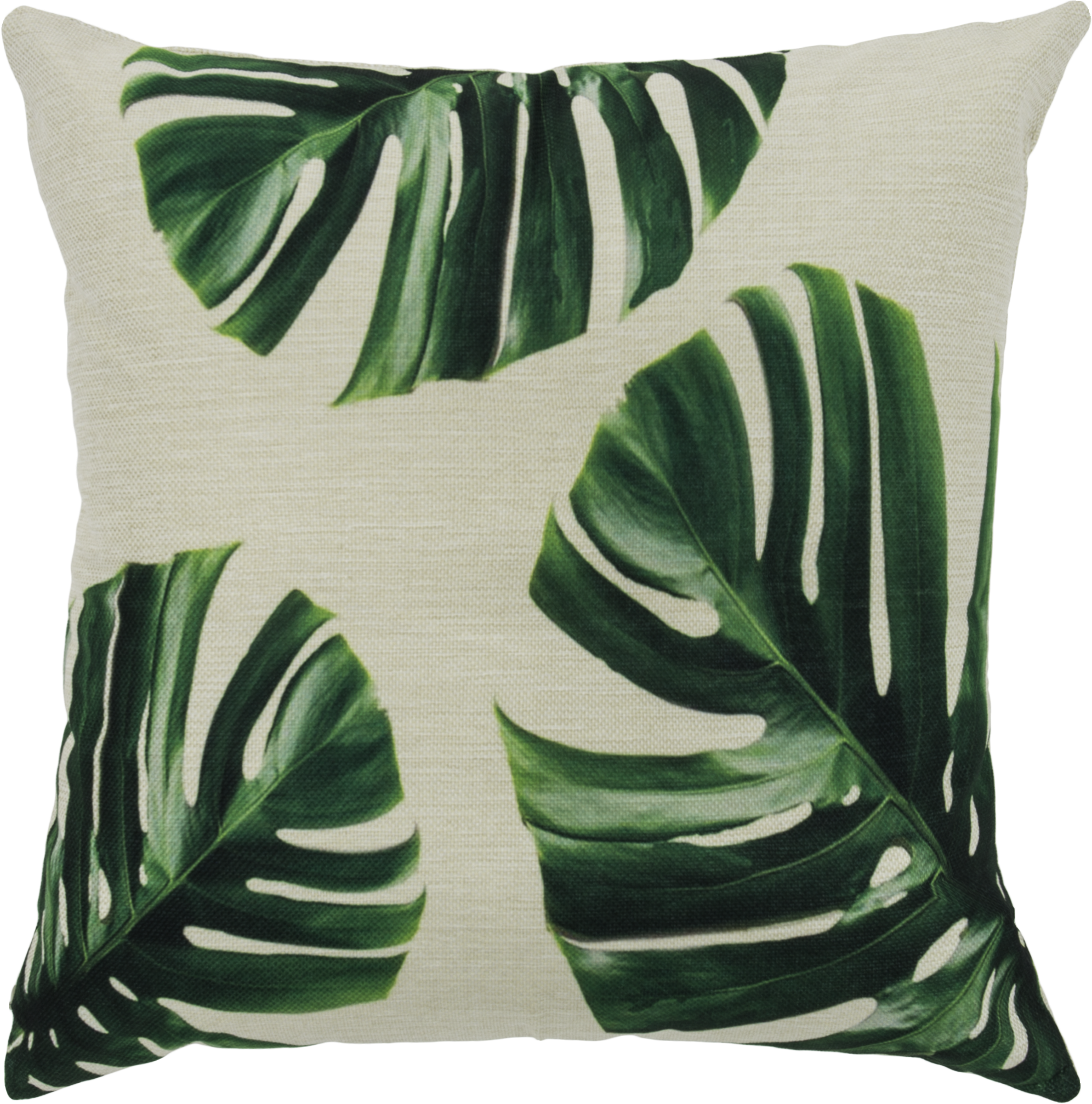 Monstera Cushion - Cushion (2922x2923), Png Download