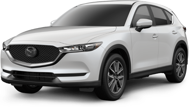 2018 Mazda Cx-5 Front View Of Snowflake White Pearl - 2018 Mazda Cx 5 White (767x460), Png Download
