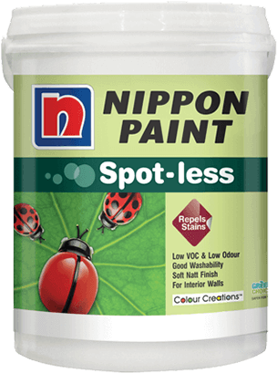 Spot-less - Nippon Paint Anti Insect (323x434), Png Download