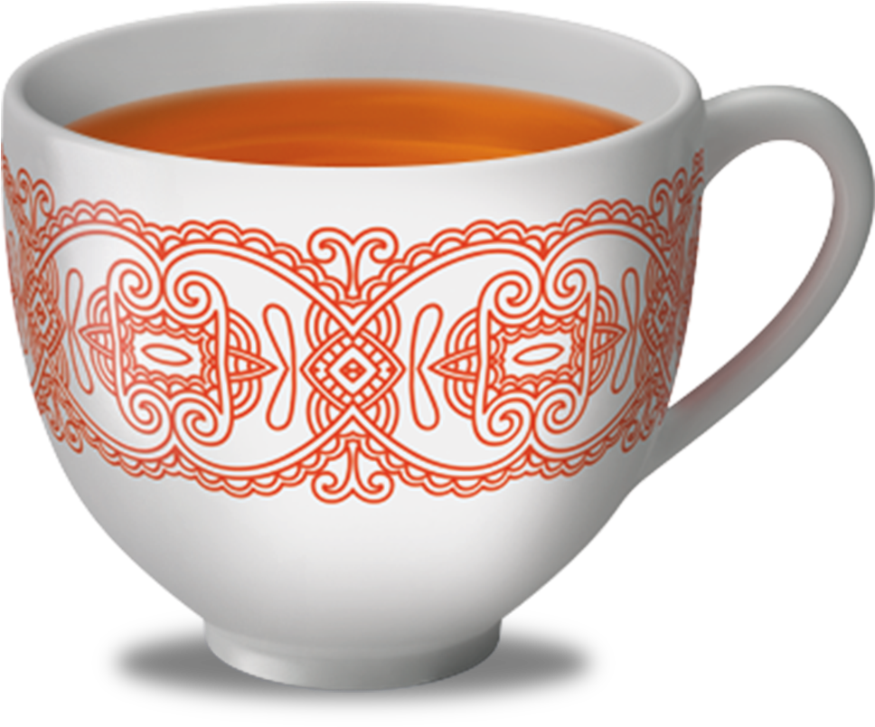 Ginger Cinnamon Black Tea Spicy Chai - Masala Chai (1150x1150), Png Download