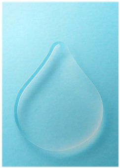 Teardrop-shaped Water Drop - Drop (400x400), Png Download