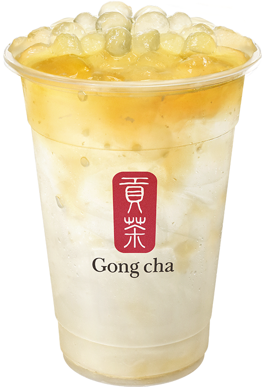 Lemon Ai-yu With White Pearl - Iced Coffee (900x900), Png Download