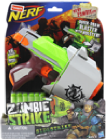 Nerf: Zombie Strike - Sidestrike Dart Blaster (500x550), Png Download
