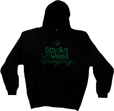 'smoke Weed Everday' Hoodie - Hoodie (480x480), Png Download