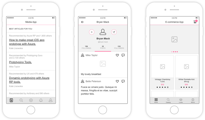 All New Libraries For Free - Axure App (932x627), Png Download