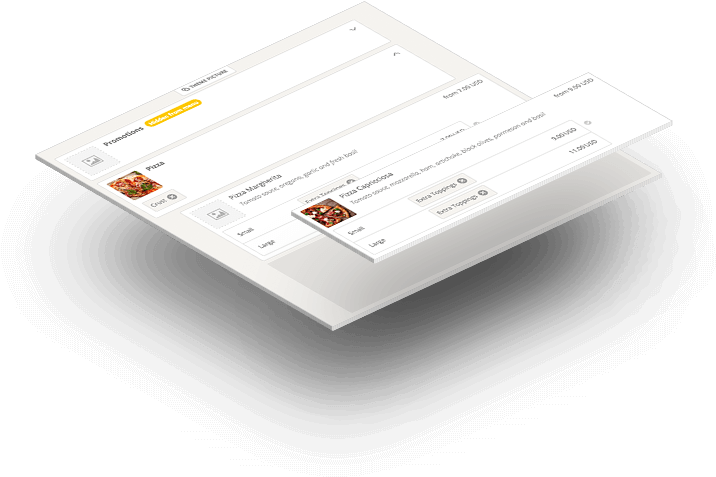 Free Restaurant Menu Creator With Food Ordering Create - Envelope (748x490), Png Download