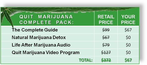 Quit Marijuana The Complete Guide Quit Marijuana Video - Quit Weed (600x269), Png Download