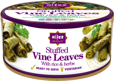 Stuffed Vine Leaves - Stuffed Vine Leaves With Rice (400x400), Png Download