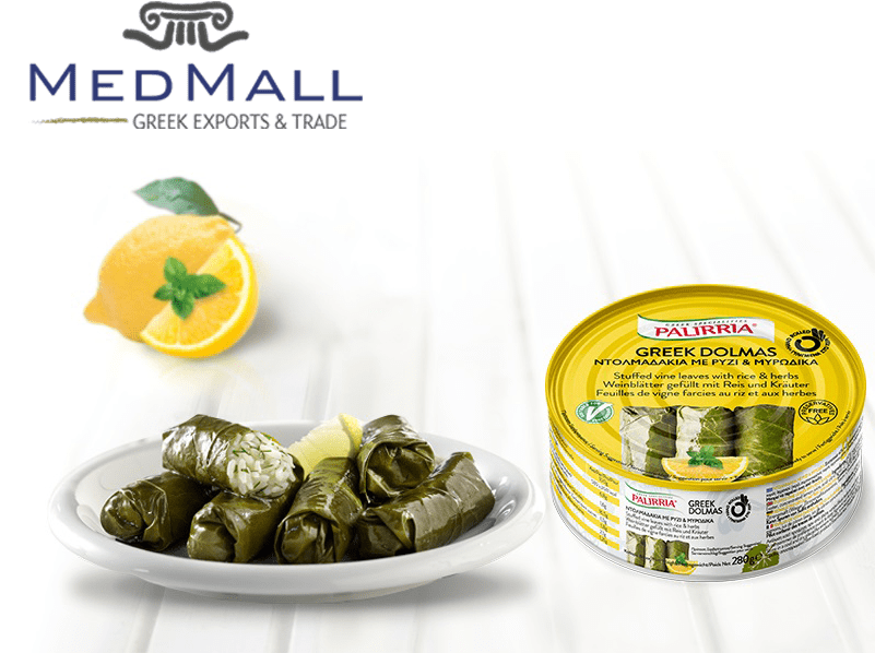 Home - Palirria Vine Leaves Stuffed With Rice, Grape (800x800), Png Download