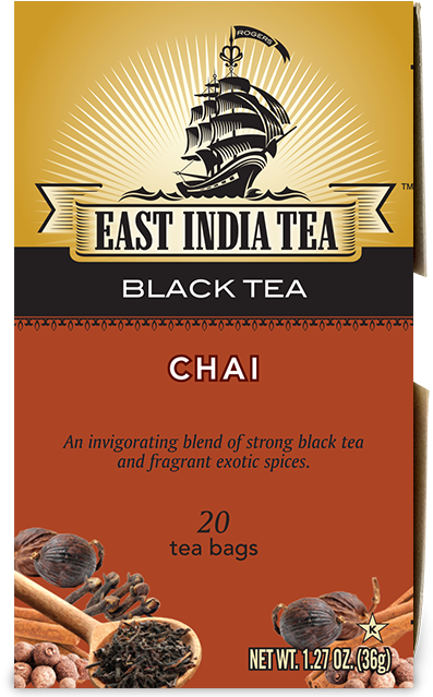 Chai Tea, 20 Ct - San Francisco Bay Coffee Chai Tea, 20 Ct. Tea Bags (650x650), Png Download