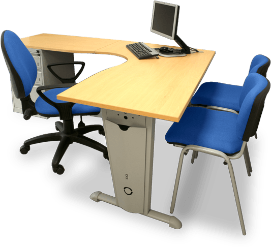 Linea Milano - Muebles De Oficina Png (608x500), Png Download