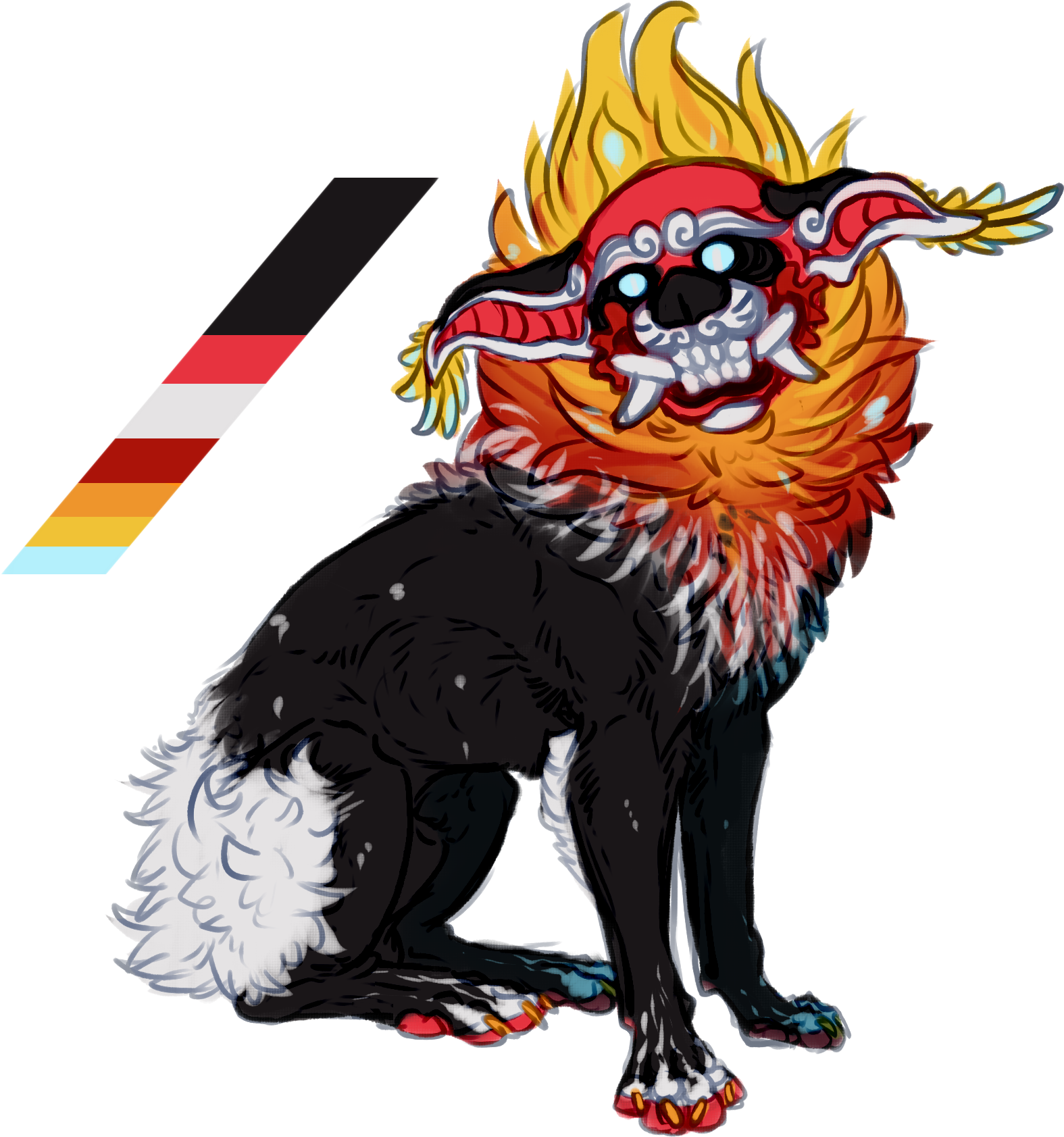 [a] Matchstick Adoptable - Illustration (1575x1683), Png Download