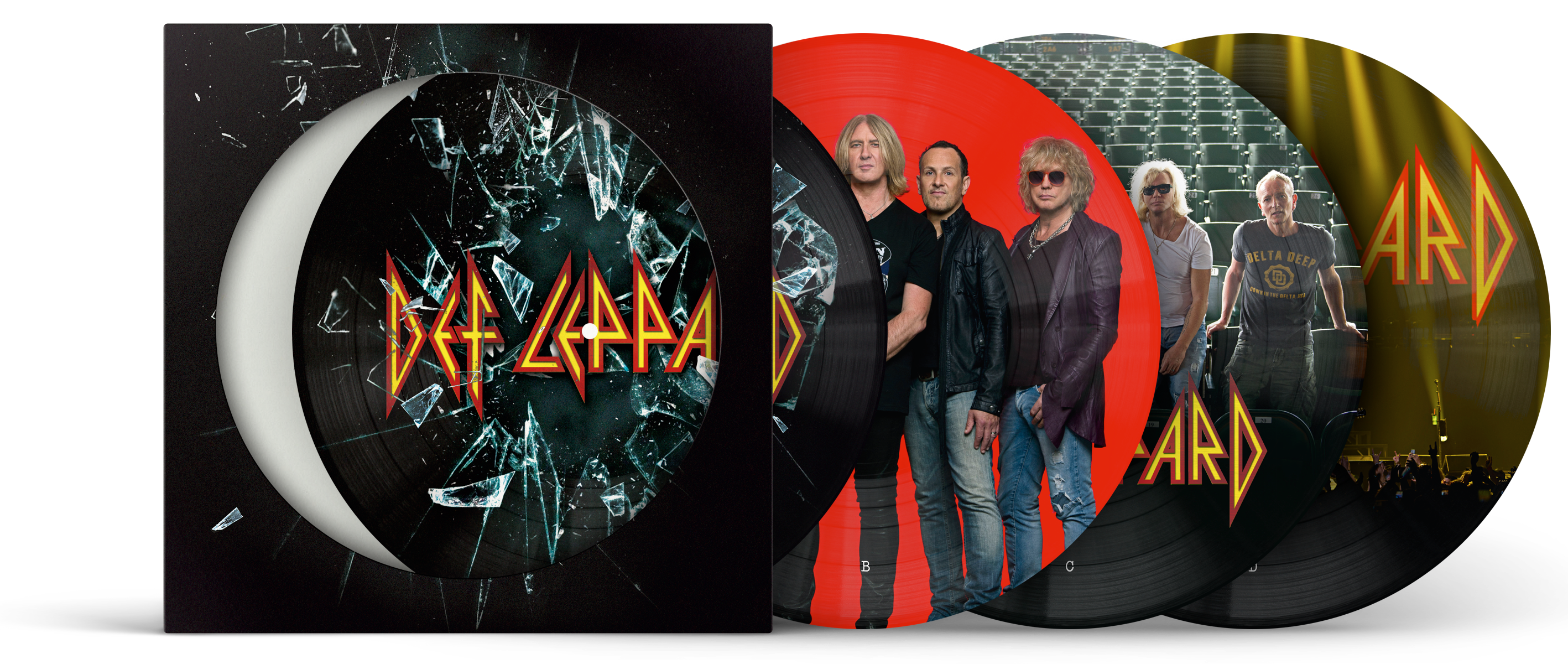 Post Navigation - Def Leppard - Def Leppard (vinyl) (2835x1200), Png Download