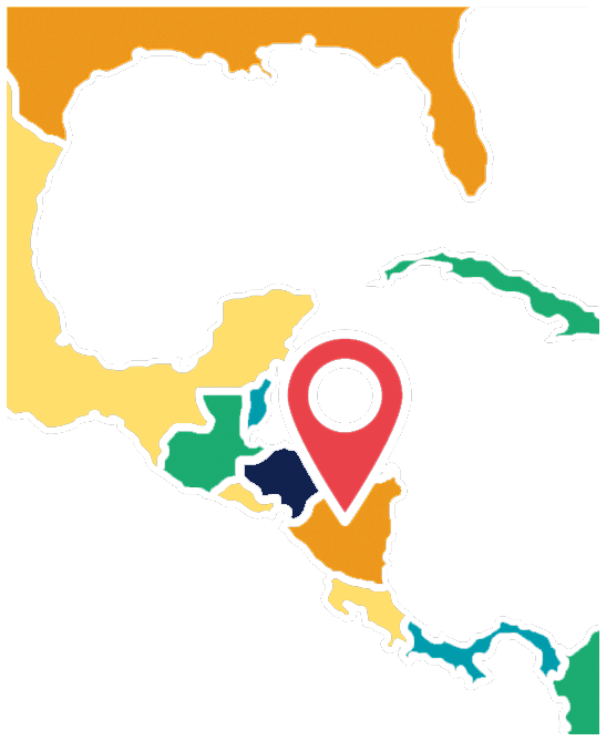 Central America Map - Map (547x669), Png Download
