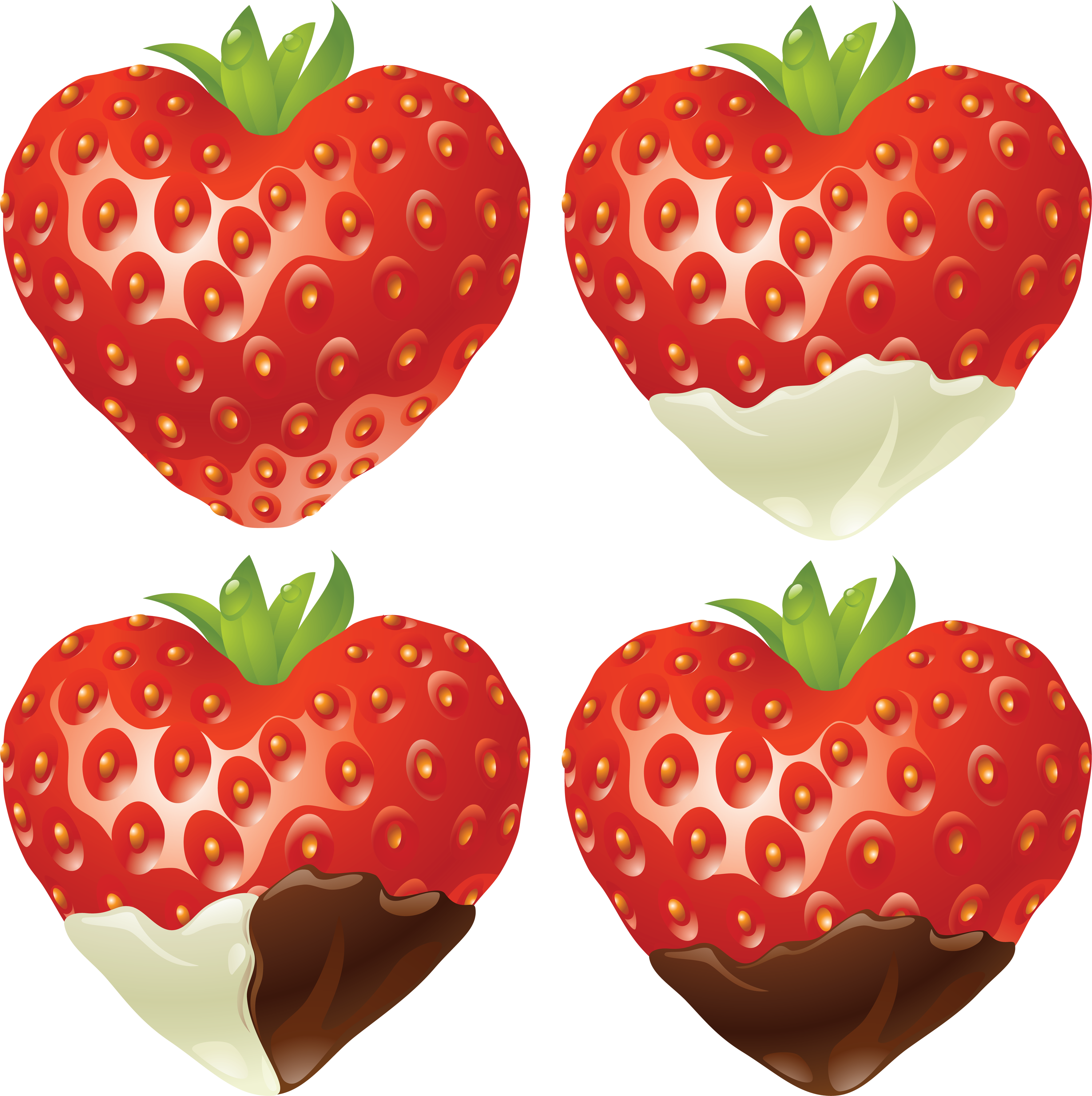 Chocolate Png Image - Strawberry Background High Resolution Png (3551x3564), Png Download
